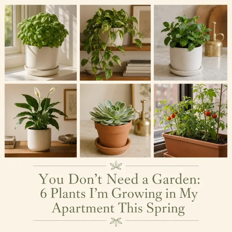 You Don't Need a Garden: 6 Plants I'm Growing in My Nashville Apartment This Spring