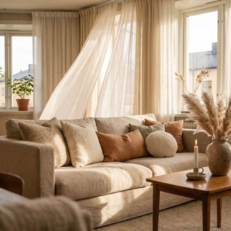 The $50 Spring Refresh: How I Styled My Couch with Decorative Pillows (And It Actually Looks Pinterest-Worthy)