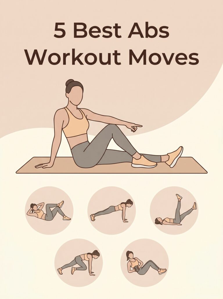 5 Best Abs Workout Moves to Strengthen Your Core at Home