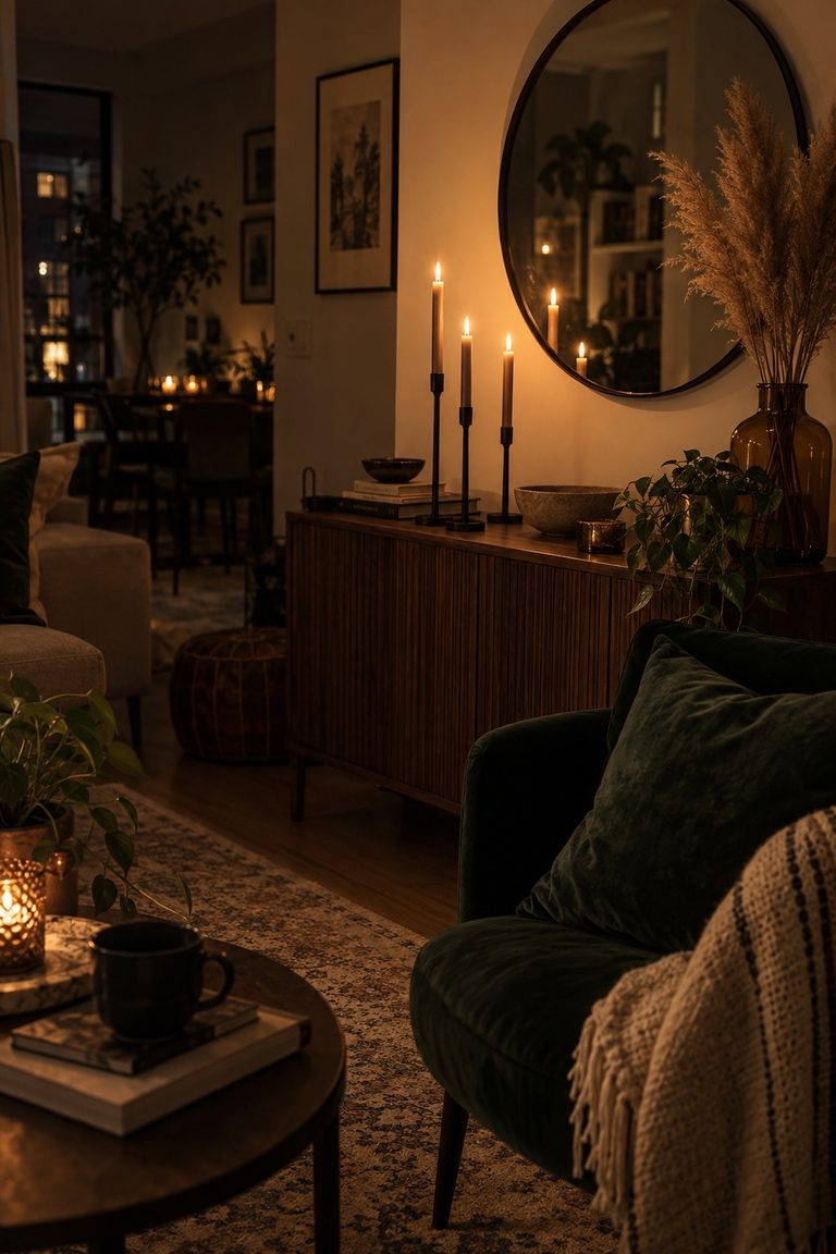 8 Moody October Decor Ideas for a Small Apartment (That You Won’t Throw Away on November 1st)