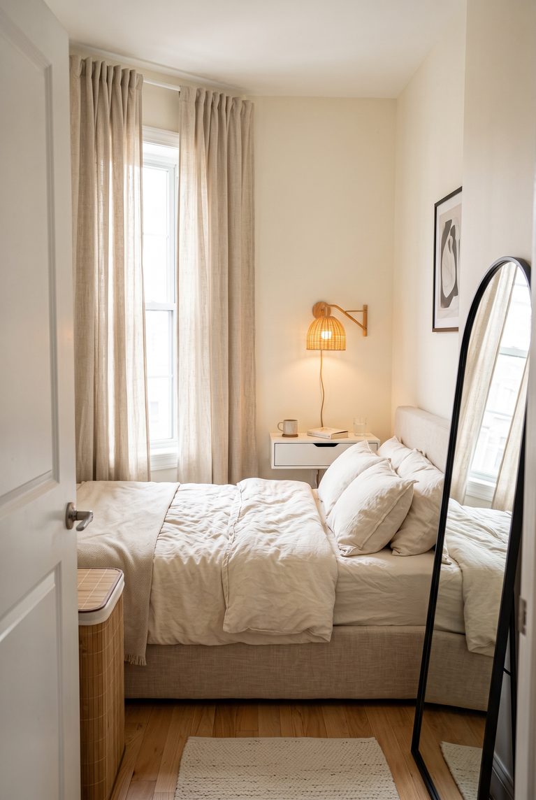 Tiny Bedroom Ideas: One Small Room, Four Styles (Boho, Chic, Greenery & Cozy Winter)